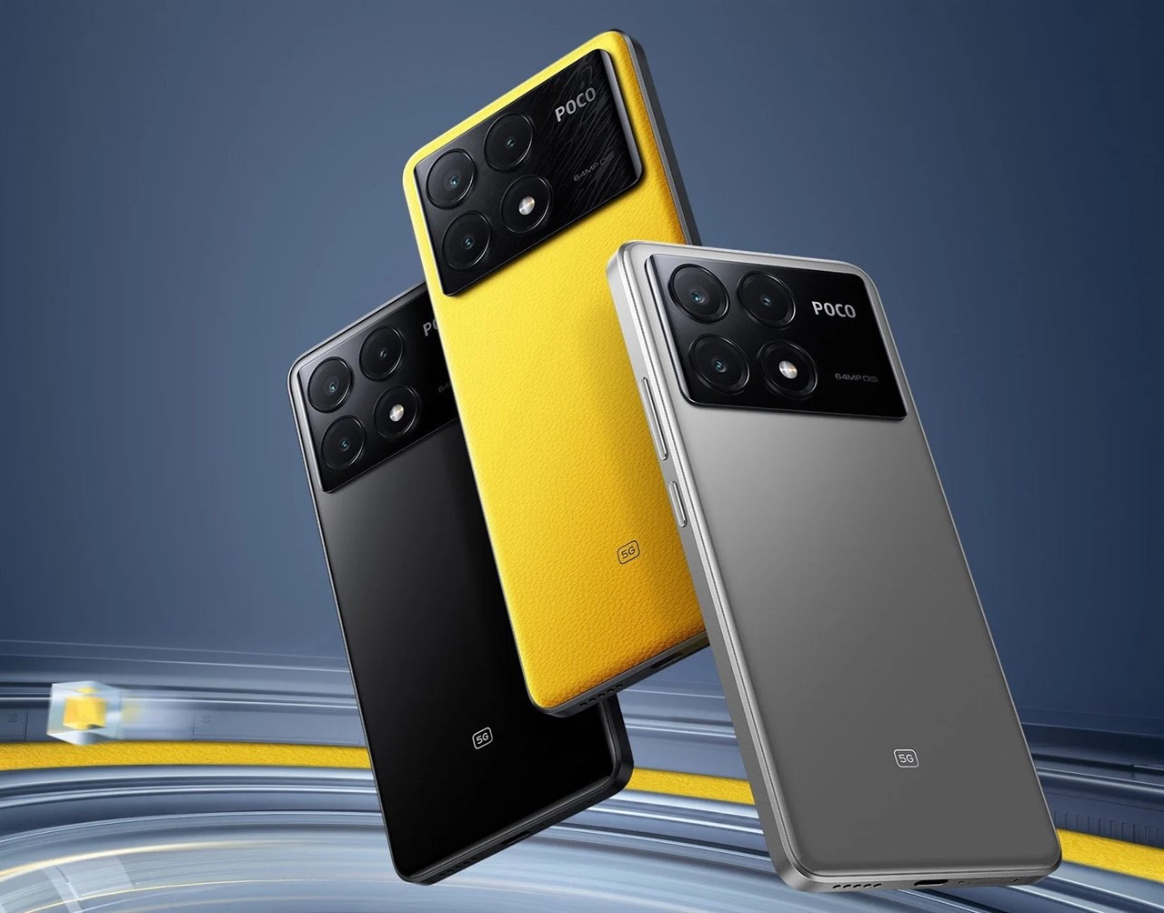 POCO X6 Pro có ba tùy chọn màu sắc vô cùng đẹp mắt