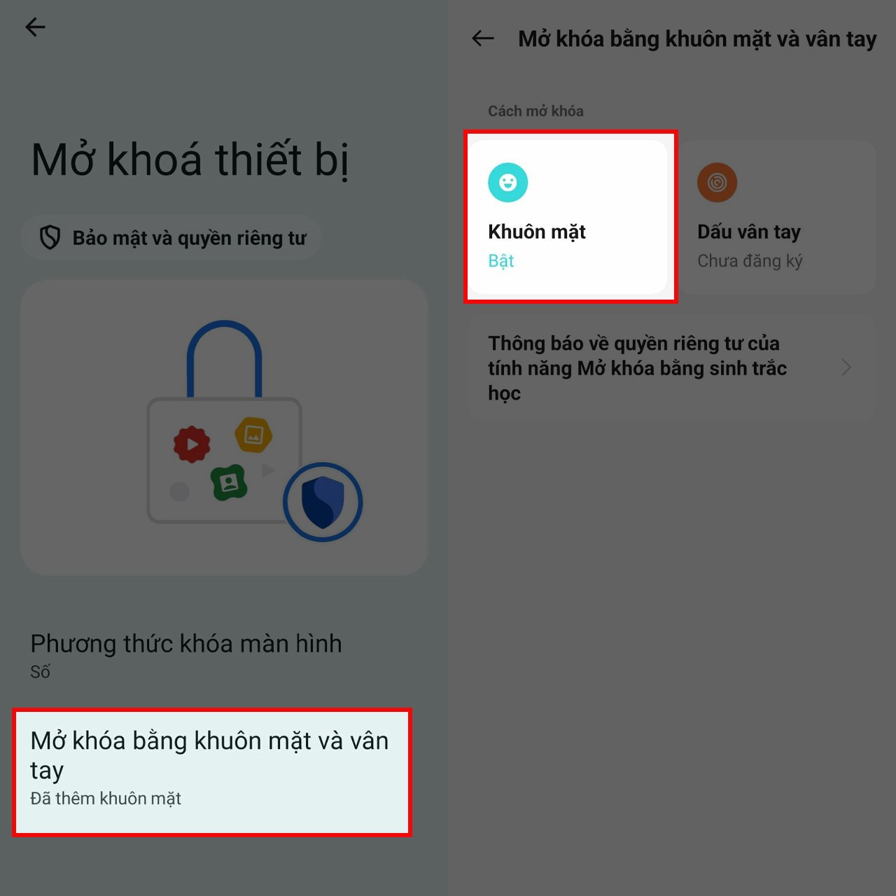 Mở khóa khuôn mặt không cần vuốt OPPO Mở khóa khuôn mặt không cần vuốt OPPO