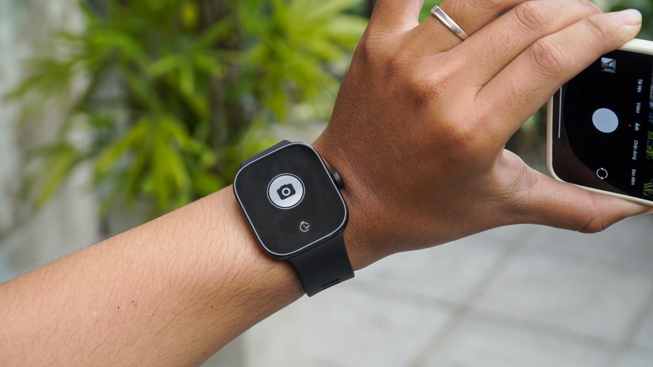 Redmi Watch 4 cho phép người dùng điều khiển máy ảnh từ xa tiện dụng. Redmi Watch 4 cho phép người dùng điều khiển máy ảnh từ xa tiện dụng.