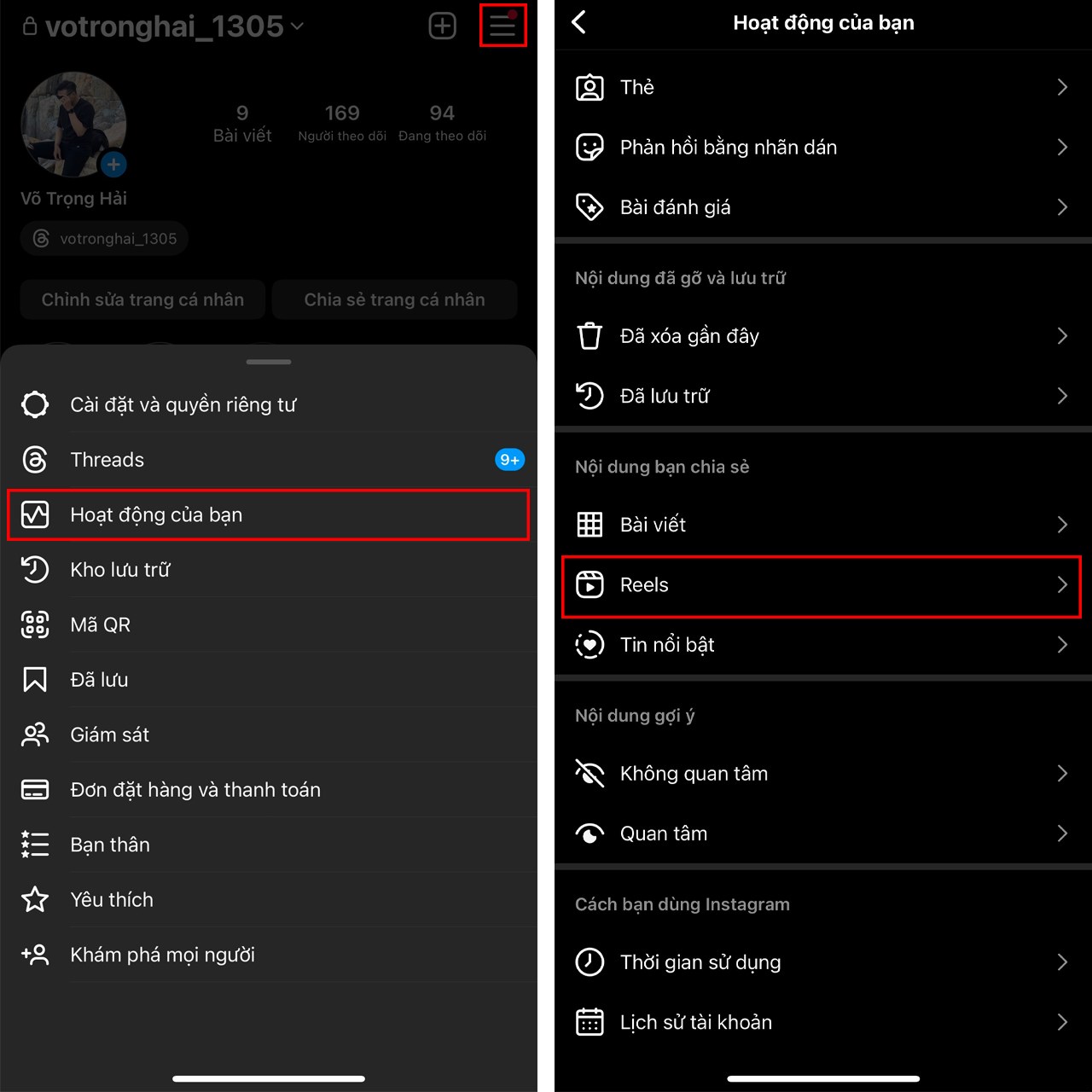 Cách xóa nhiều video Instagram Reels cùng lúc Cách xóa nhiều video Instagram Reels cùng lúc