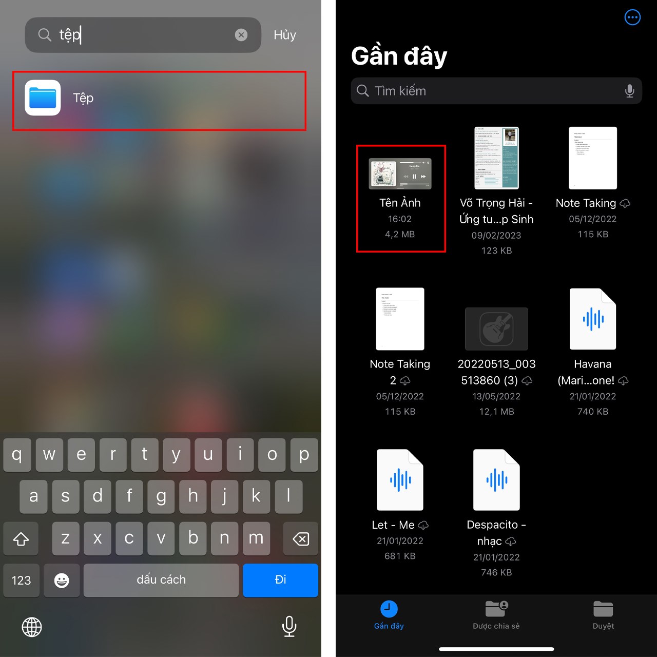 Cách đổi tên ảnh và video trên iPhone