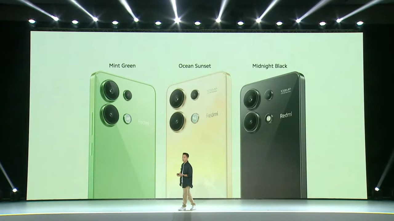 Các tùy chọn màu sắc của Redmi Note 13 