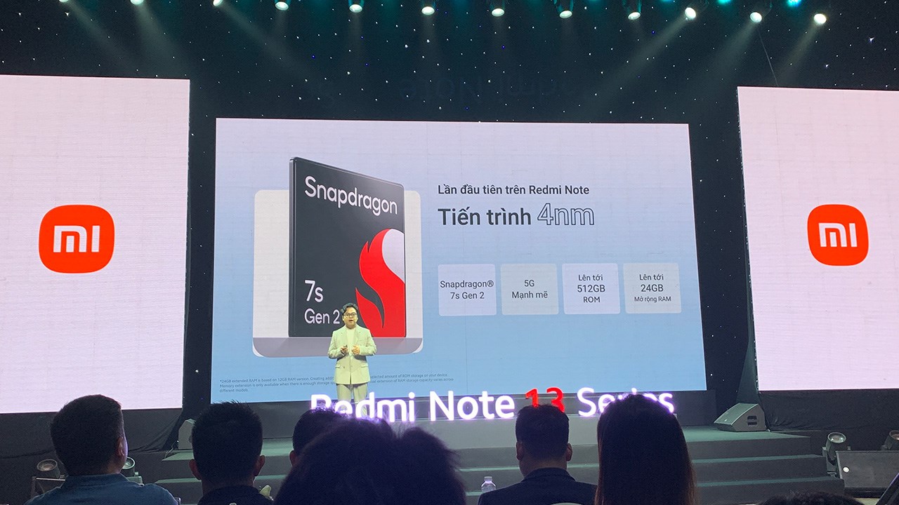 Redmi Note 13 Pro được trang bị bộ vi xử lý Snapdragon 7s Gen 2