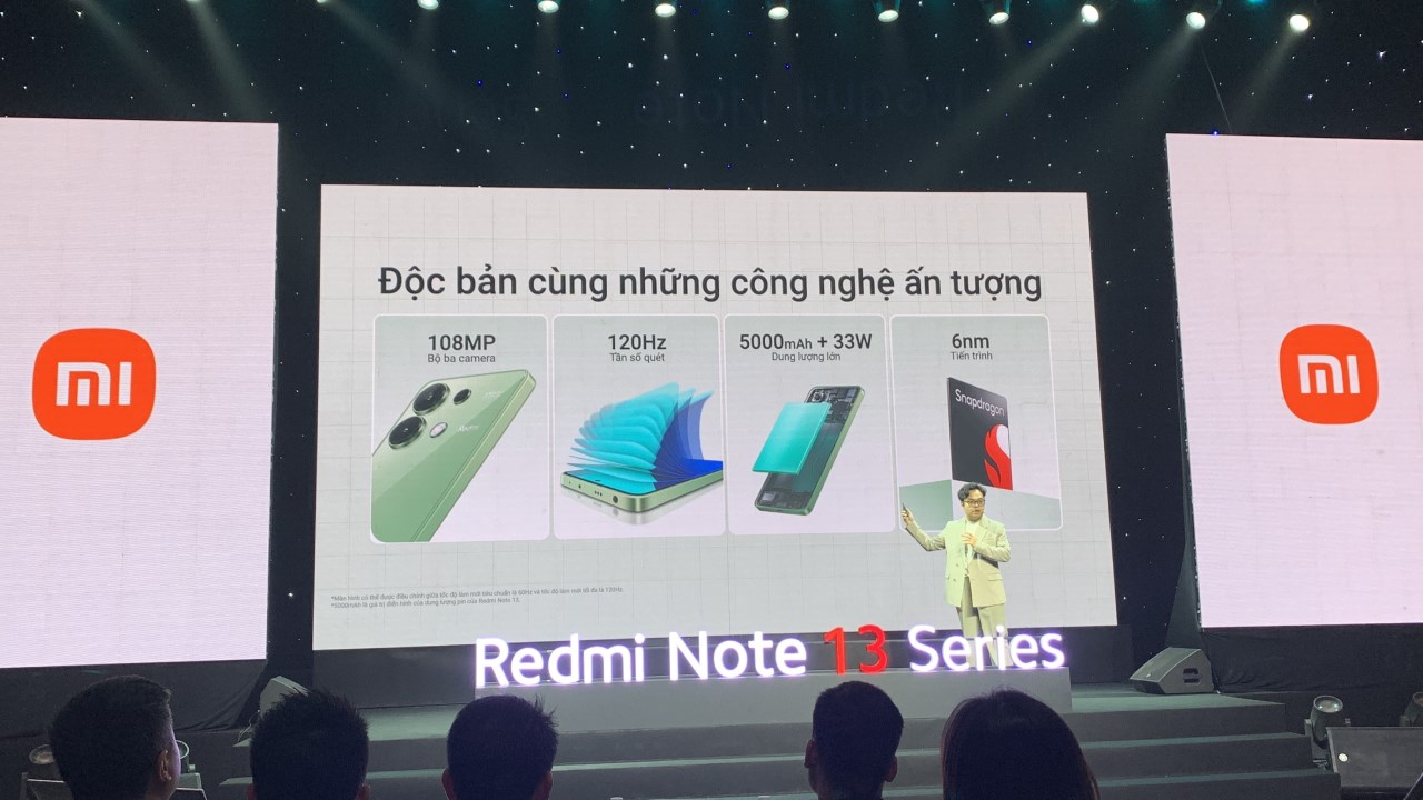 Toàn cảnh sự kiện ra mắt Redmi Note 13 Series tại Việt Nam