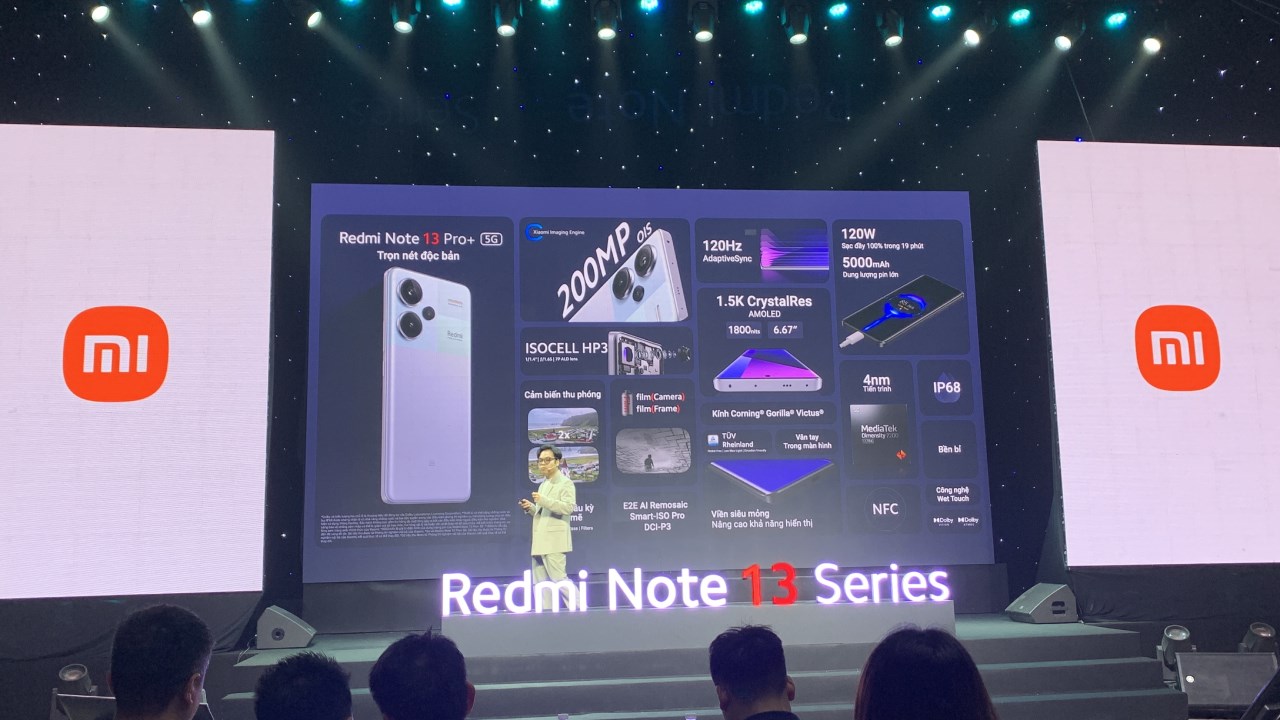 Toàn cảnh sự kiện ra mắt Redmi Note 13 Series tại Việt Nam