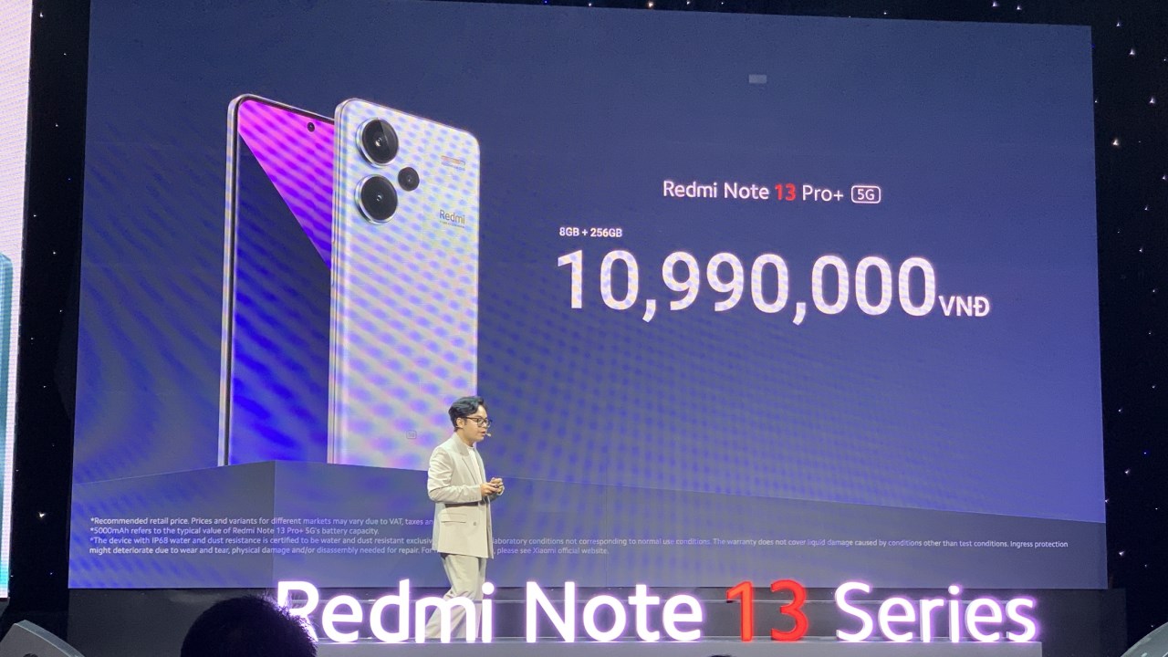 Toàn cảnh sự kiện ra mắt Redmi Note 13 Series tại Việt Nam