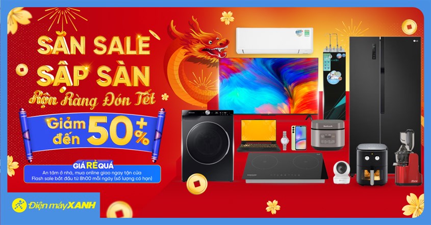 Săn sale sập s&agrave;n Rộn r&agrave;ng đ&oacute;n tết