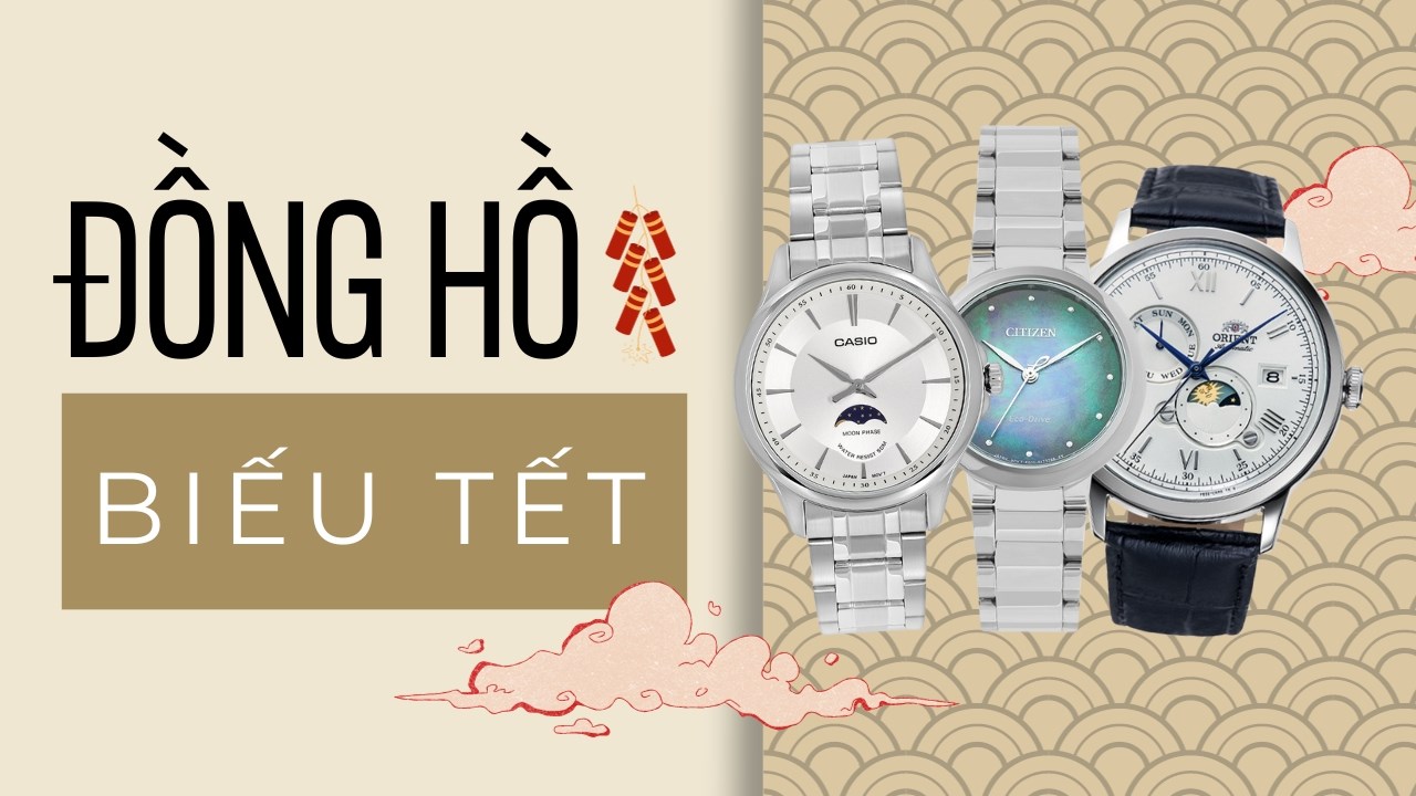 Bật mí loạt đồng hồ biếu Tết Giáp Thìn đáng tham khảo tại TGDĐ