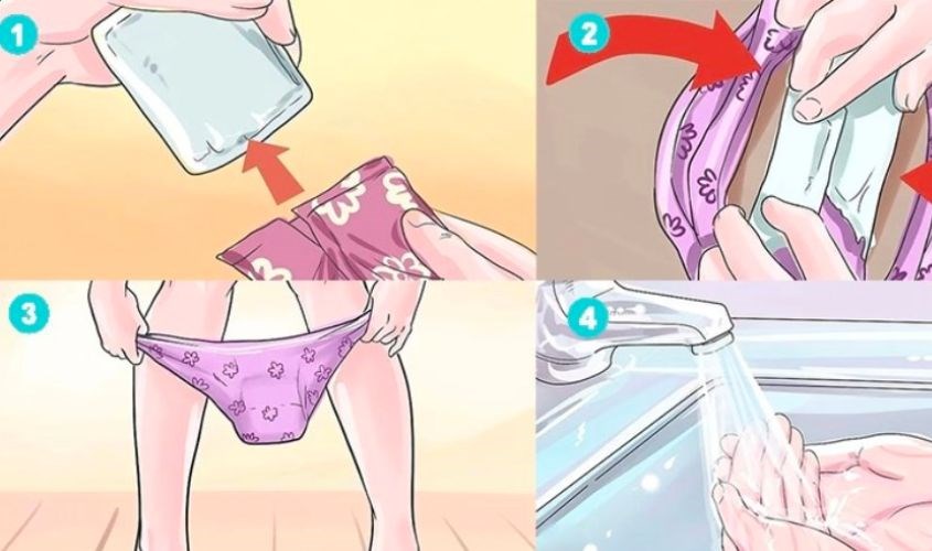 Cách sử dụng băng vệ sinh