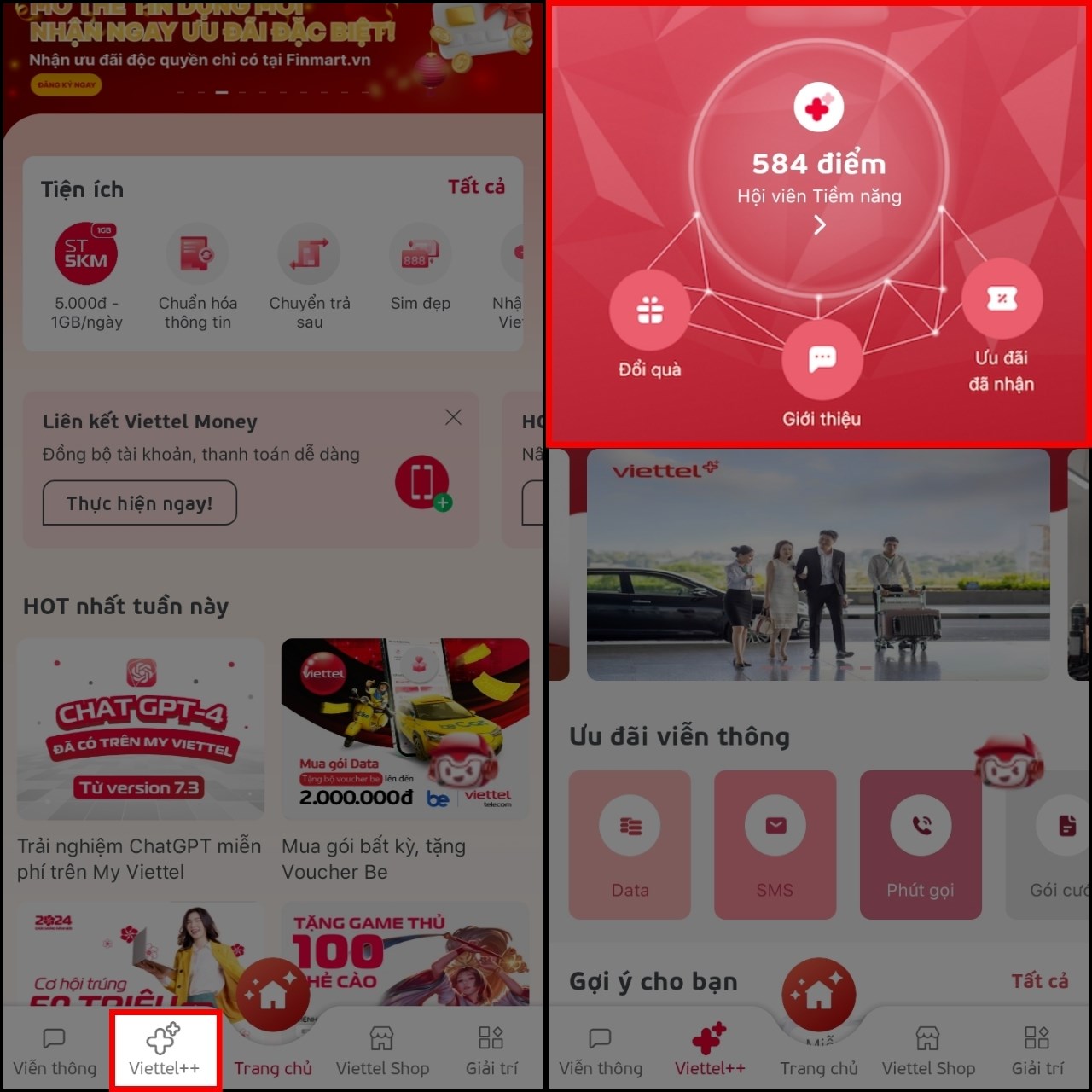 Cách tra cứu điểm Viettel++