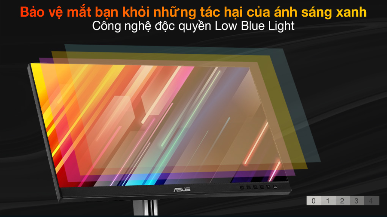 Khả năng bảo vệ mắt cực kì tốt của màn hình Khả năng bảo vệ mắt cực kì tốt của màn hình