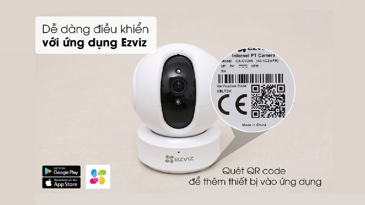Cách sử dụng camera Ezviz C6N