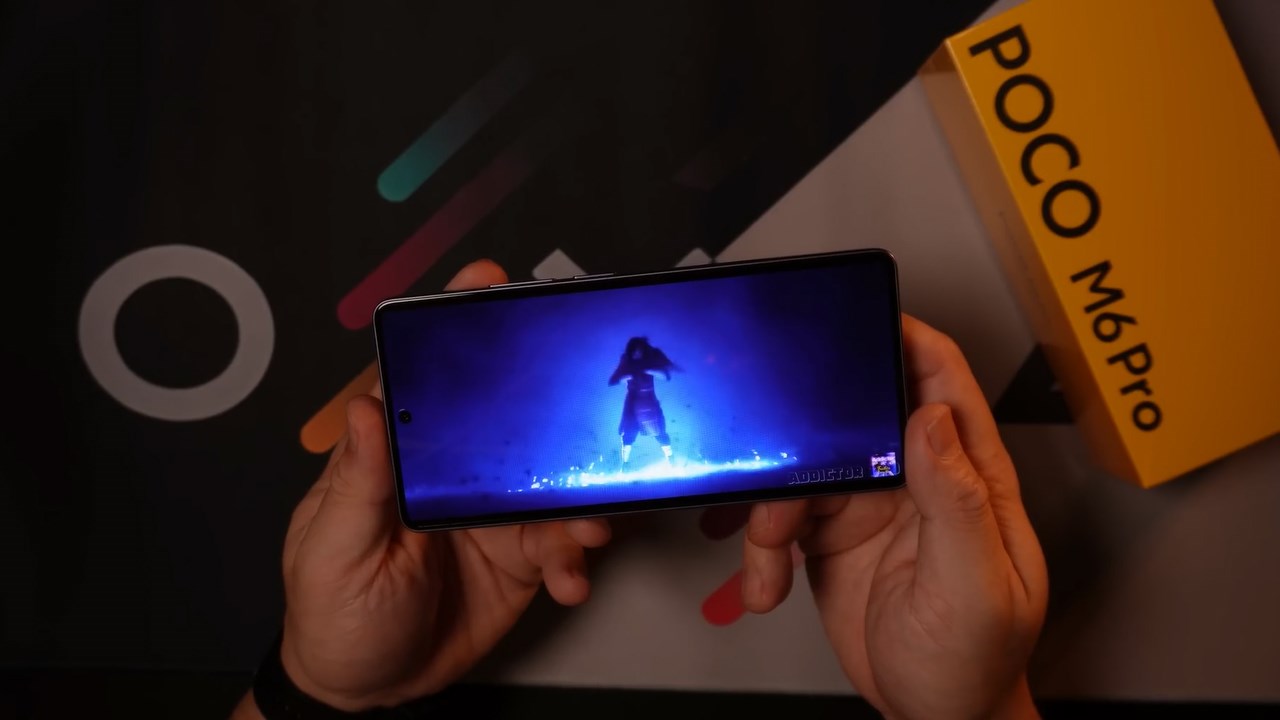 Màn hình của POCO M6 Pro được trang bị nhiều điểm thú vị