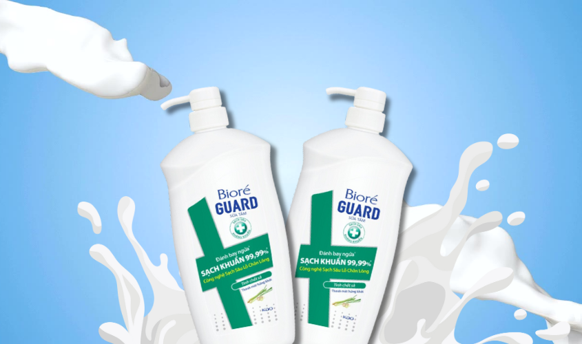 Quà tặng sữa tắm Biore