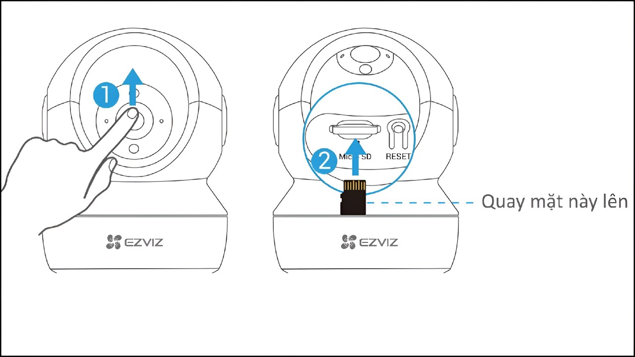 Cách sử dụng camera EZVIZ H6C