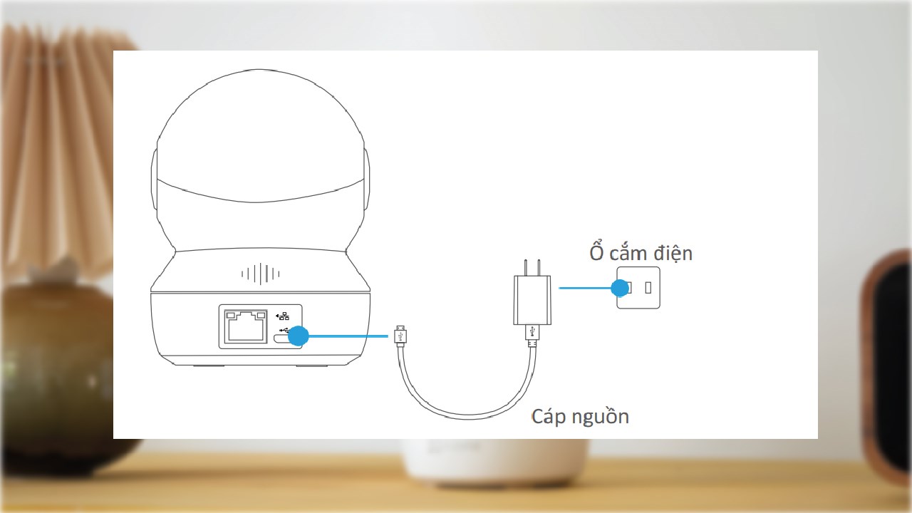 Cách sử dụng camera EZVIZ H6C