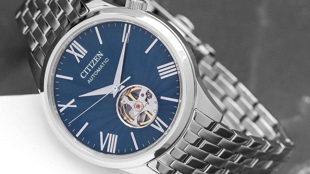 CITIZEN Sunshine and Luna Mechanical NH9130-84L: Đồng hồ đáng sắm! CITIZEN Sunshine and Luna Mechanical NH9130-84L: Đồng hồ đáng sắm!