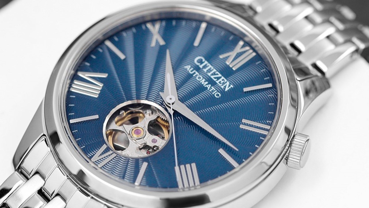 CITIZEN Sunshine and Luna Mechanical NH9130-84L: Đồng hồ đáng sắm! CITIZEN Sunshine and Luna Mechanical NH9130-84L: Đồng hồ đáng sắm!