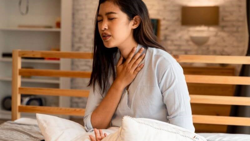 Ung thư gan có thể gây ra tình trạng khó thở