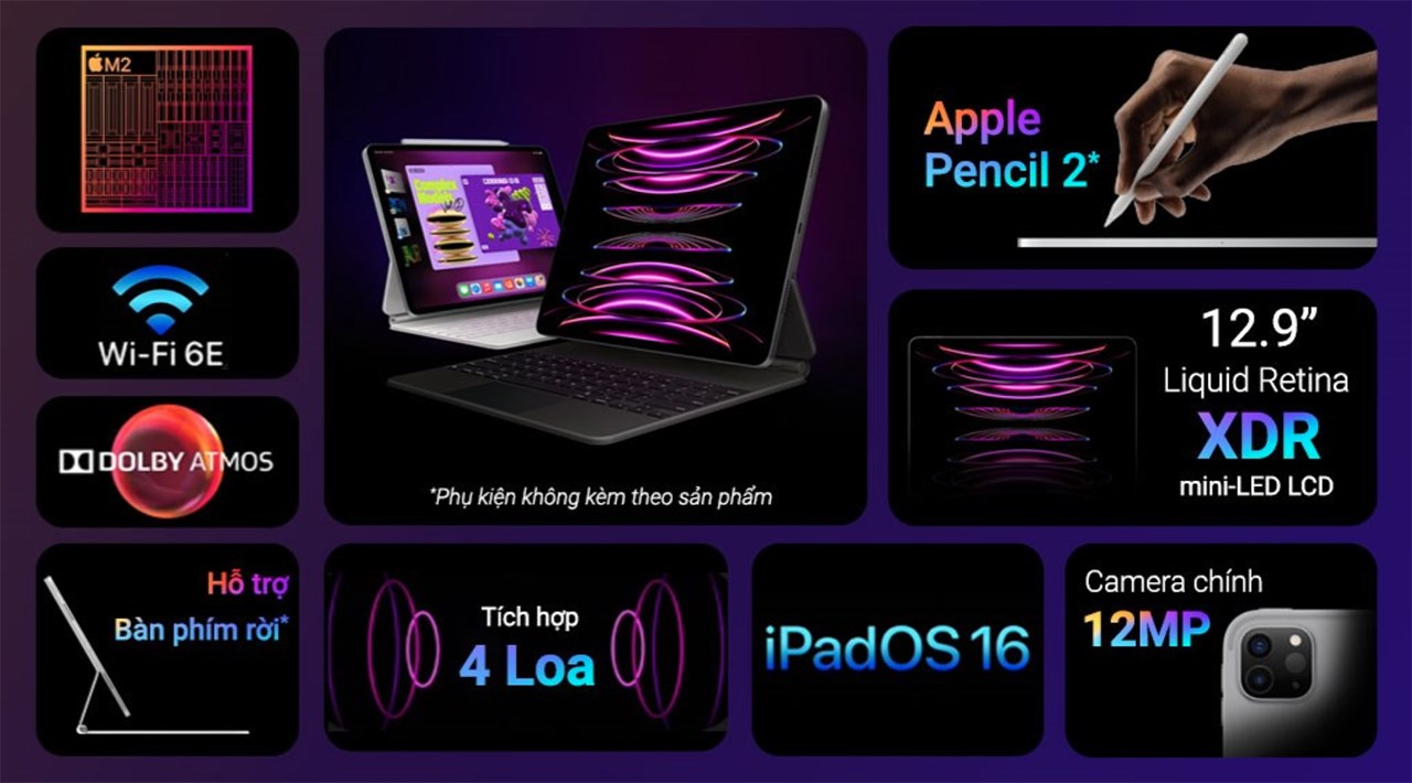 iPad Pro M2 siêu sale cận Tết, mua ngay hôm nay chỉ còn 20.69 triệu iPad Pro M2 siêu sale cận Tết, mua ngay hôm nay chỉ còn 20.69 triệu