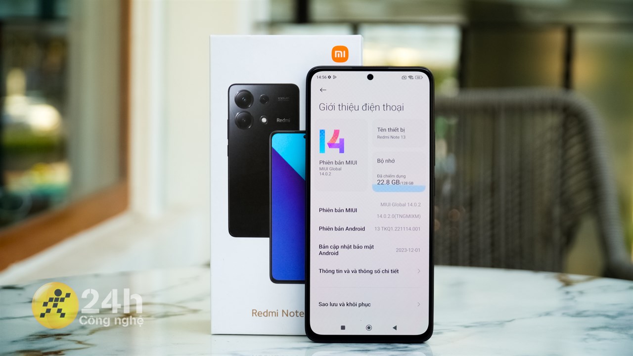 Redmi Note 13 còn được trang bị bộ cấu hình nổi bật trong phân khúc.