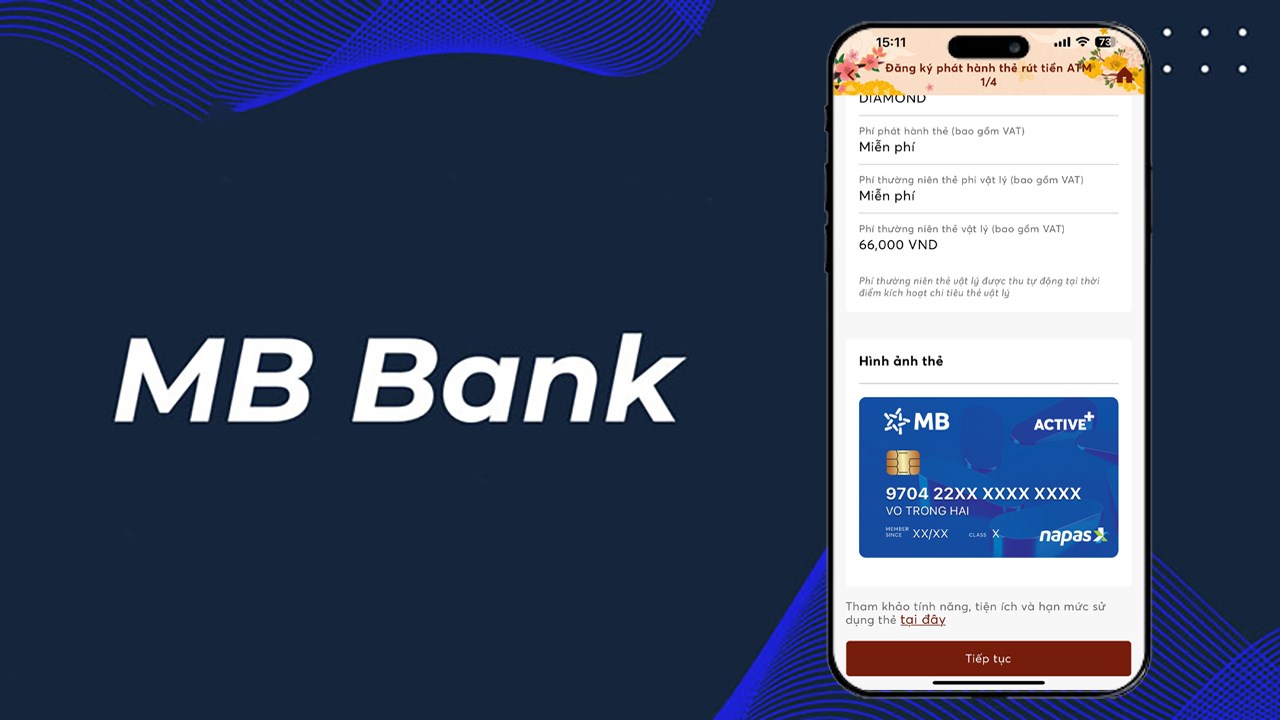 Cách xem số thẻ MB Bank trên ứng dụng Cách xem số thẻ MB Bank trên ứng dụng