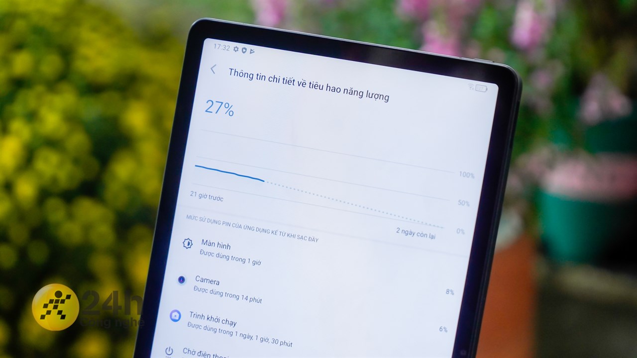Pin lớn, dùng cả ngày cực thích cùng TCL Tab 11. Pin lớn, dùng cả ngày cực thích cùng TCL Tab 11.