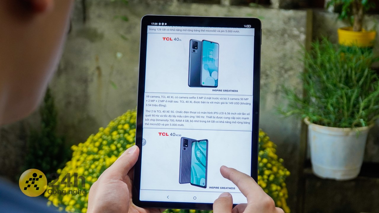 Chọn TCL Tab 11 để cày phim dịp Tết là quá đã luôn Chọn TCL Tab 11 để cày phim dịp Tết là quá đã luôn