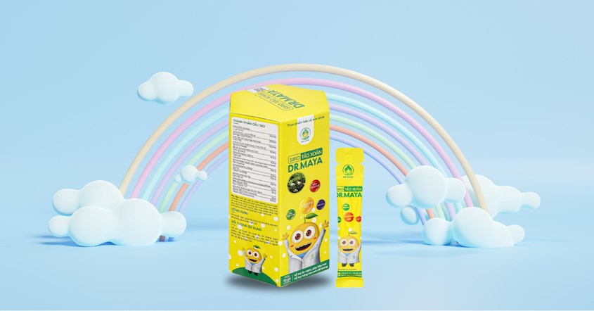 Siro tảo xoắn Dr.Maya giúp ăn ngon, tăng sức đề kháng 30 gói (từ 1 tuổi) Siro tảo xoắn Dr.Maya giúp ăn ngon, tăng sức đề kháng 30 gói (từ 1 tuổi)