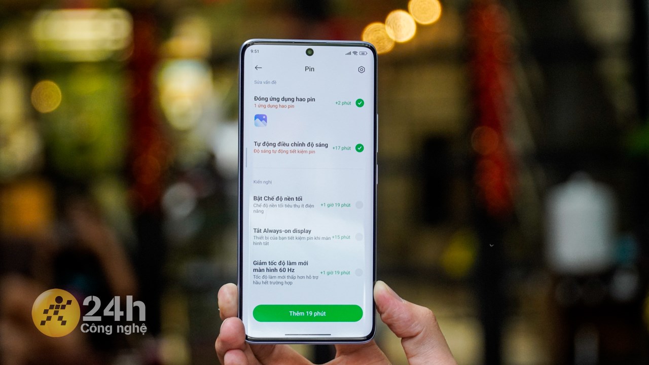 Redmi Note 13 Pro+ 5G gợi ý cho mình những tác vụ nên làm để kéo dài thời lượng pin cho thiết bị. Redmi Note 13 Pro+ 5G gợi ý cho mình những tác vụ nên làm để kéo dài thời lượng pin cho thiết bị.