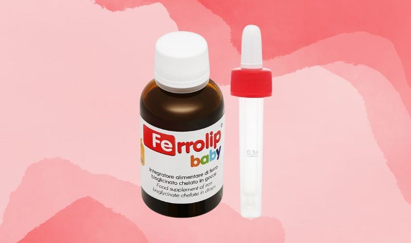 Siro Ferrolip Baby bổ sung sắt, hỗ trợ tạo hồng cầu