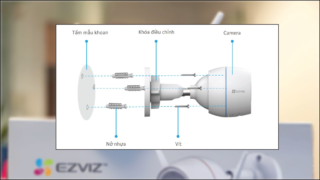 Cách sử dụng camera Ezviz C3TN