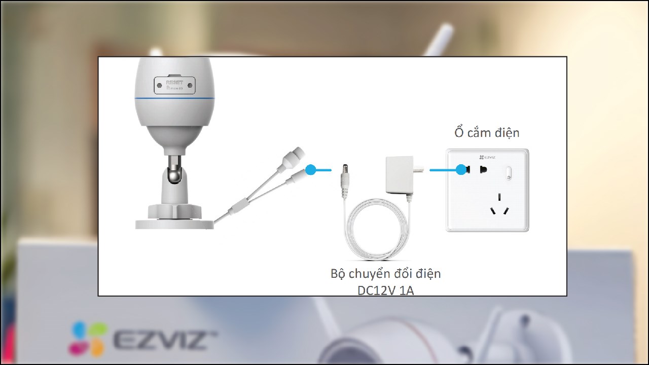 Cách sử dụng camera Ezviz C3TN