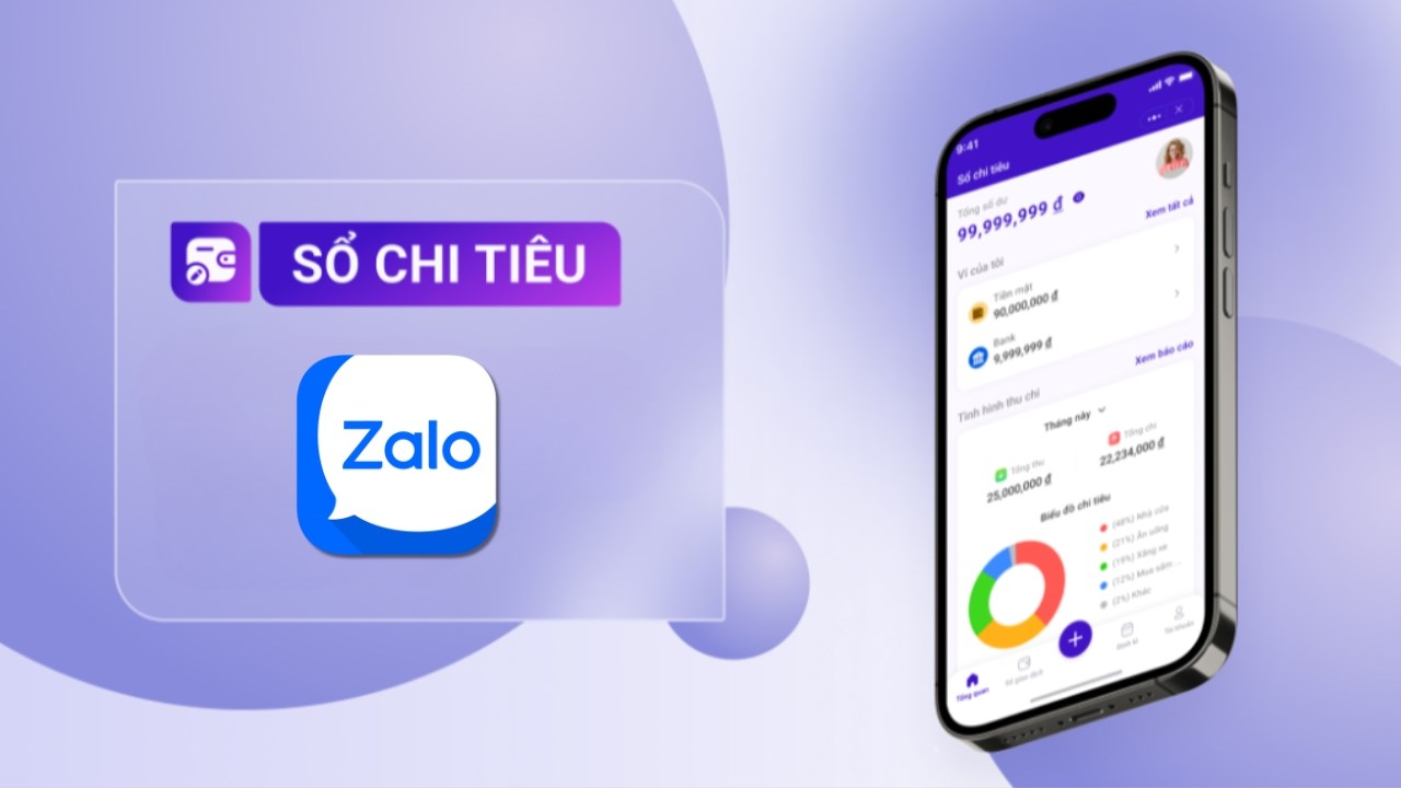 Cách sử dụng sổ chi tiêu trên Zalo