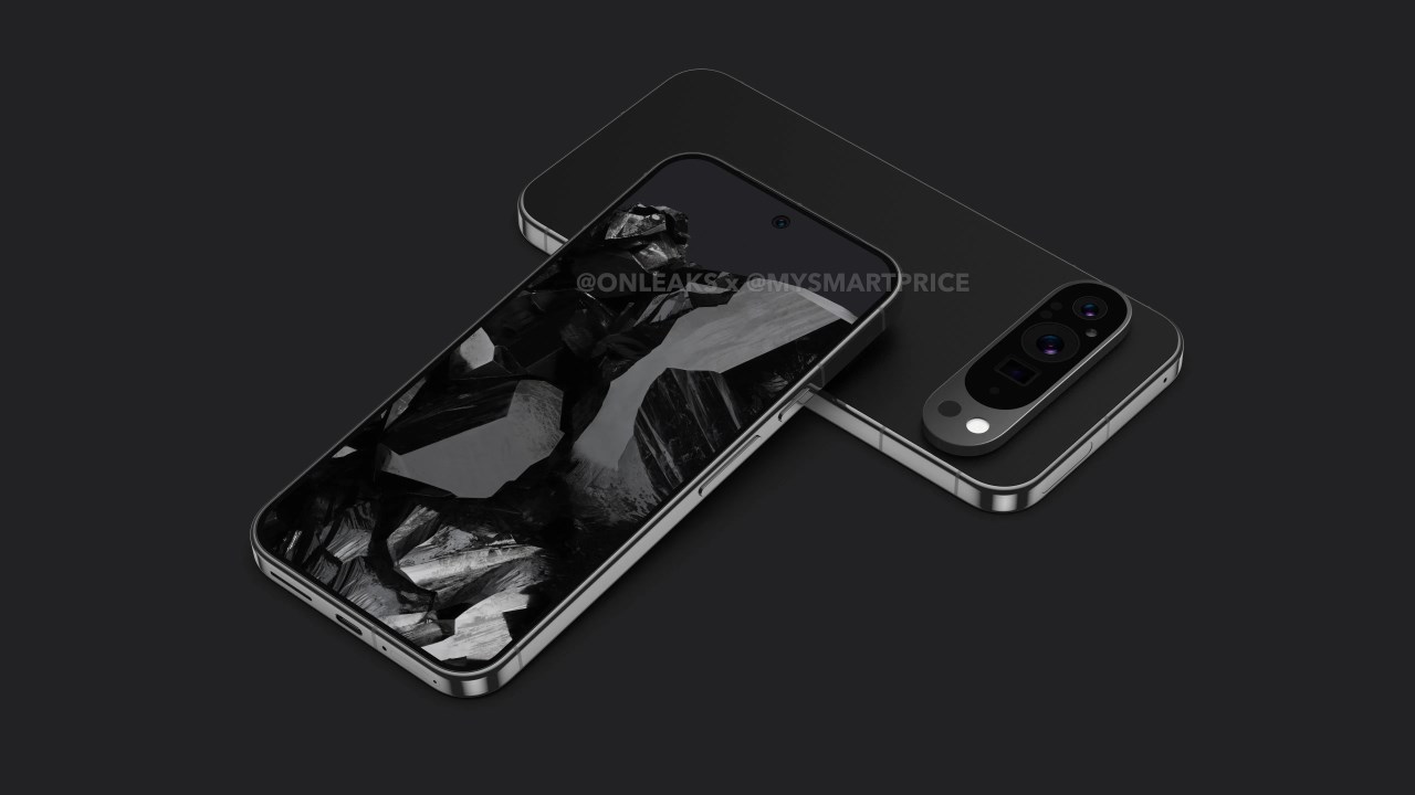 Ảnh render của Pixel 9 Pro mà Onleaks đã đăng tải mới đây