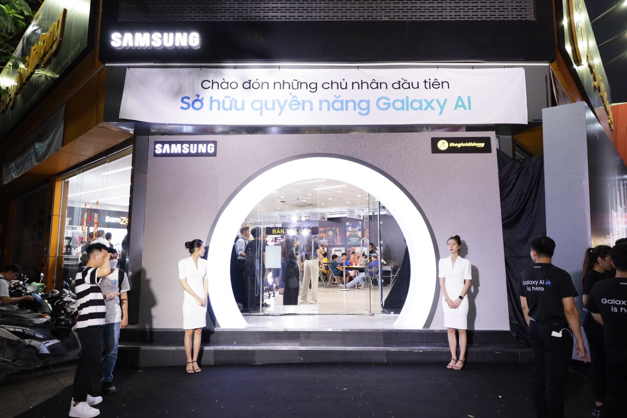 Sự kiện giao hàng và mở bán Galaxy S24 Series