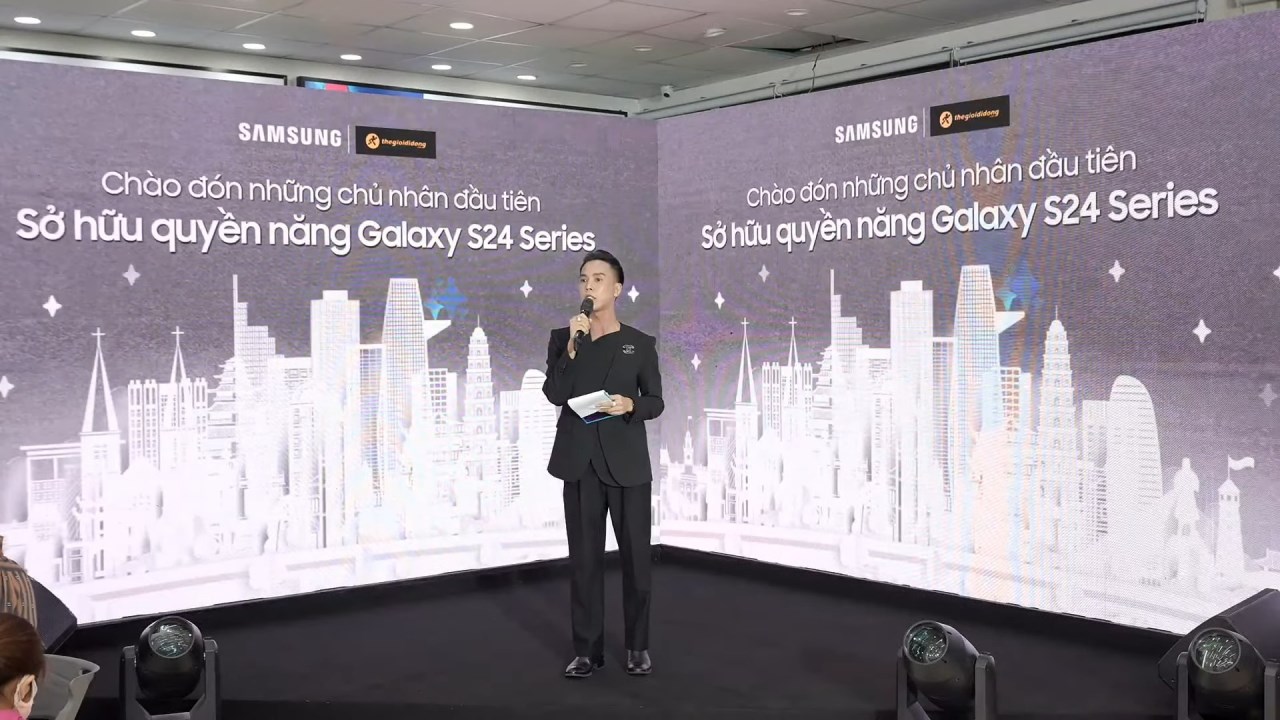 Sự kiện giao hàng và mở bán Galaxy S24 Series