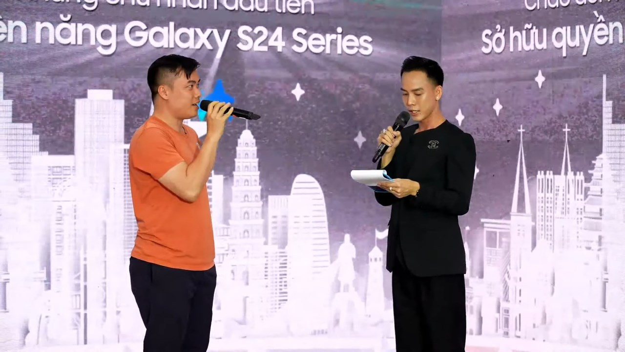 Sự kiện giao hàng và mở bán Galaxy S24 Series