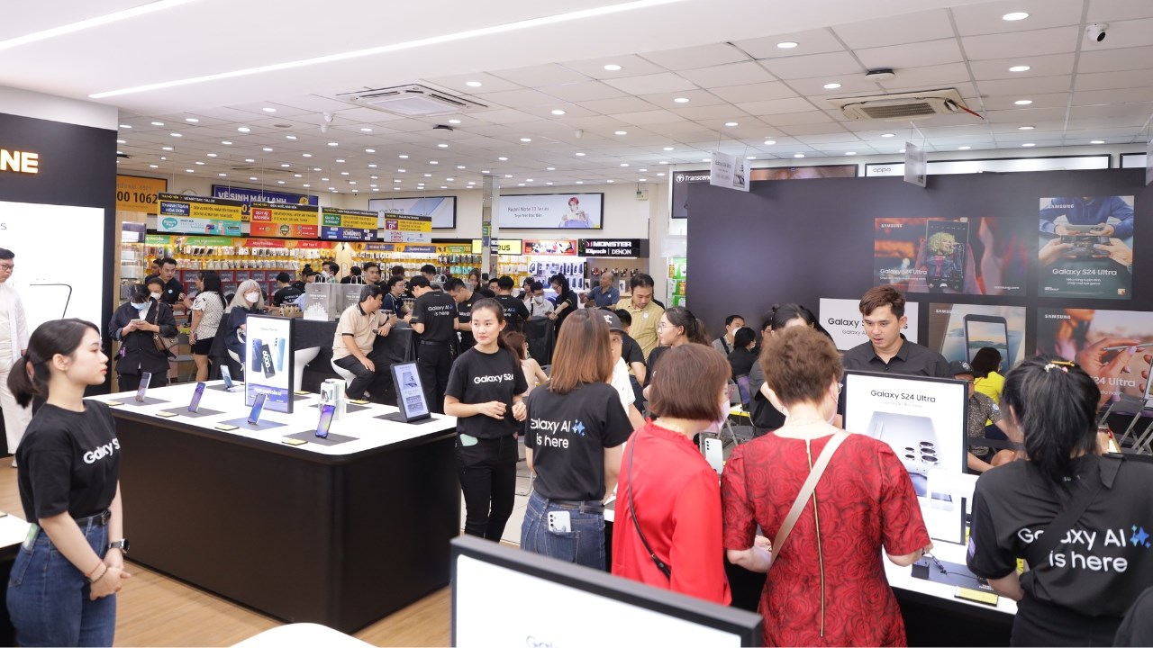 Sự kiện giao hàng và mở bán Galaxy S24 Series Sự kiện giao hàng và mở bán Galaxy S24 Series