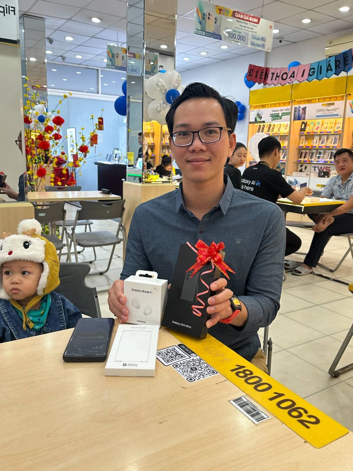 Sự kiện giao hàng và mở bán Galaxy S24 Series