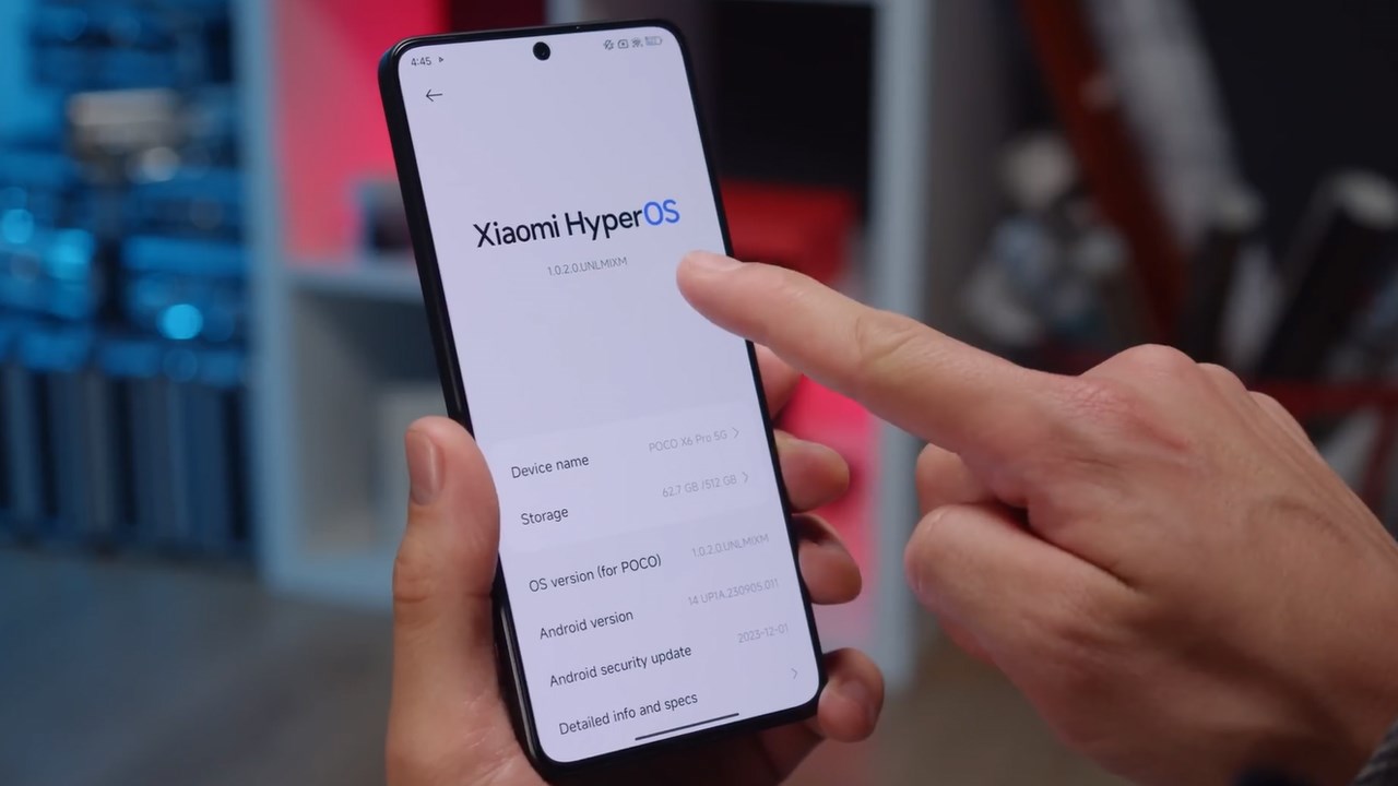 POCO X6 Pro sở hữu chip Dimensity 8300-Ultra và được tích hợp HyperOS POCO X6 Pro sở hữu chip Dimensity 8300-Ultra và được tích hợp HyperOS