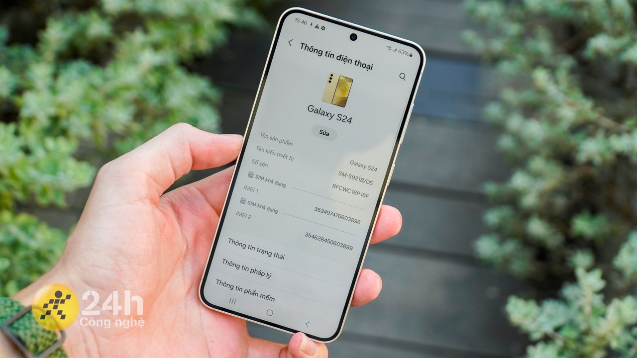 Galaxy S24 được trang bị bộ cấu hình tốt trong phân khúc.