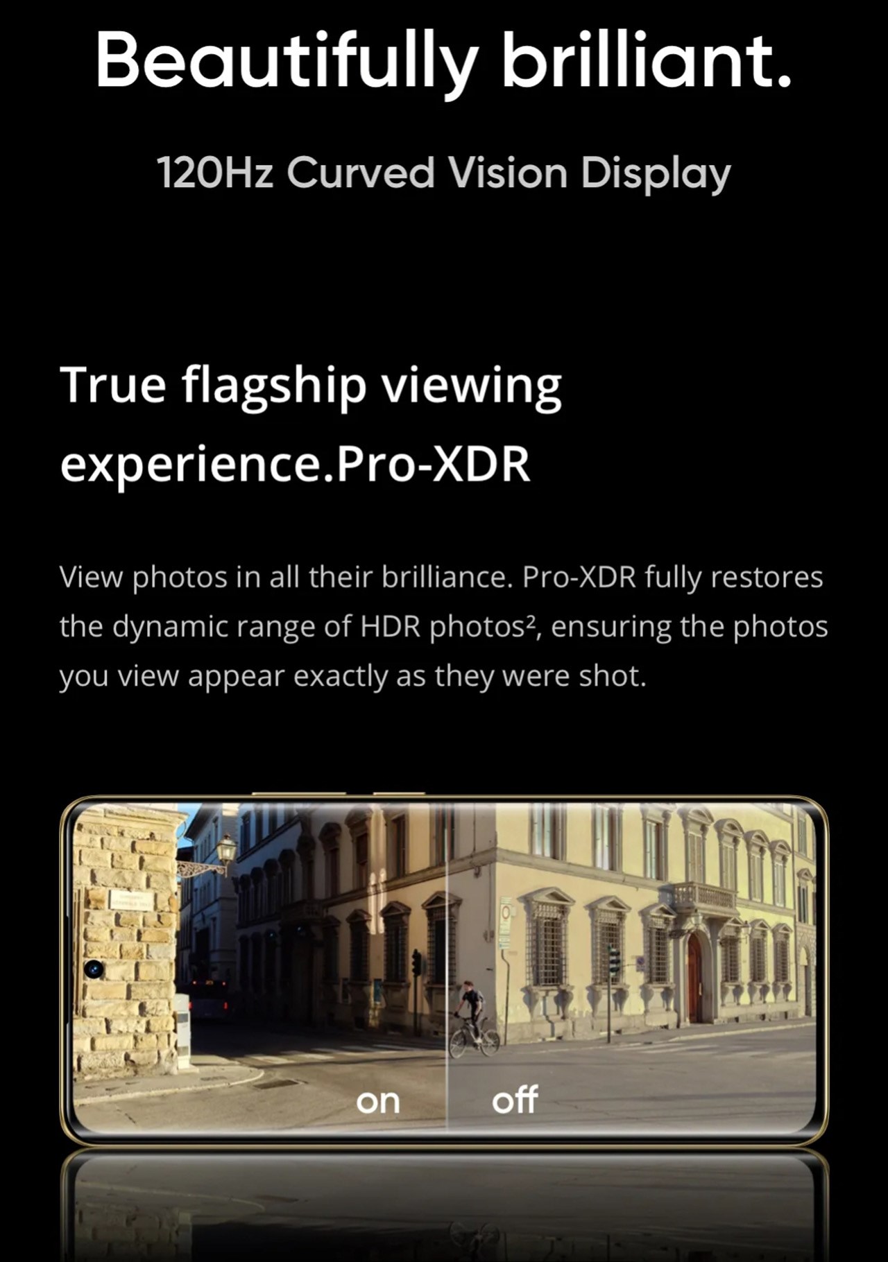 realme 12 Pro được trang bị màn hình cong cao cấp realme 12 Pro được trang bị màn hình cong cao cấp