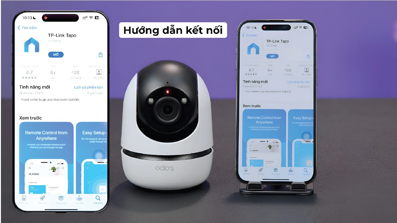 Cách sử dụng camera TP-Link Tapo C500