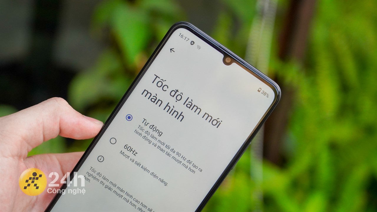 Dưới 3 triệu mà tấm nền realme Note 50 đã có tần số quét 90 Hz rồi đó!