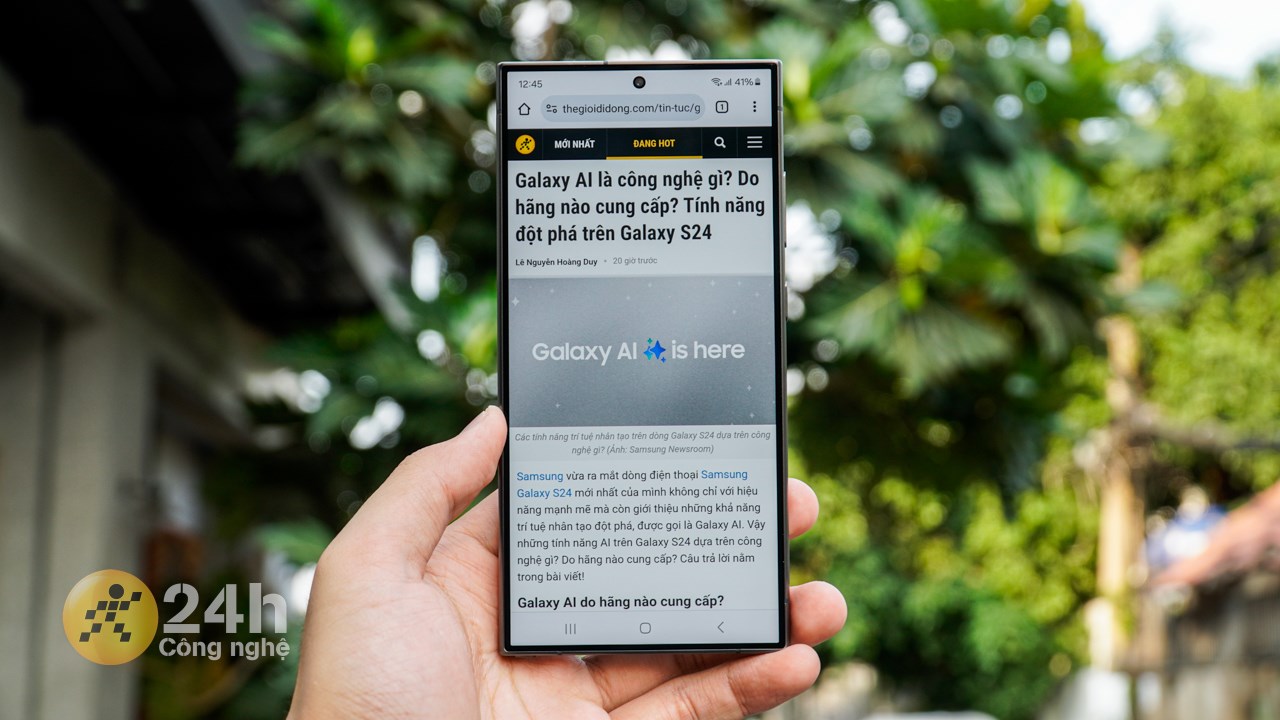 Galaxy S25 Ultra có thể được trang bị dung lượng RAM lớn (ảnh minh họa: Galaxy S24 Ultra). Galaxy S25 Ultra có thể được trang bị dung lượng RAM lớn (ảnh minh họa: Galaxy S24 Ultra).