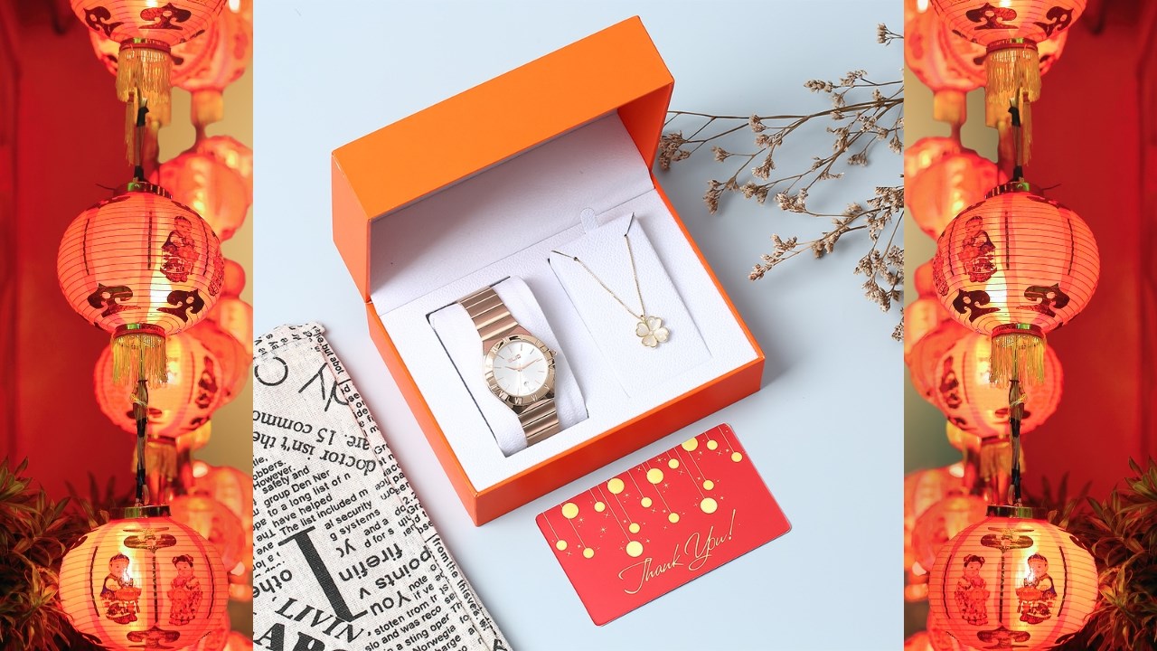 Set quà - ELIO ES153-02: Đồng hồ tặng Tết hấp dẫn tại TGDĐ