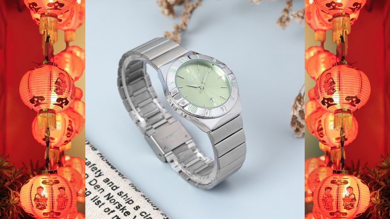 Set quà - ELIO ES153-01: Đồng hồ đặc biệt mùa Tết, biếu nhau là hết bài!