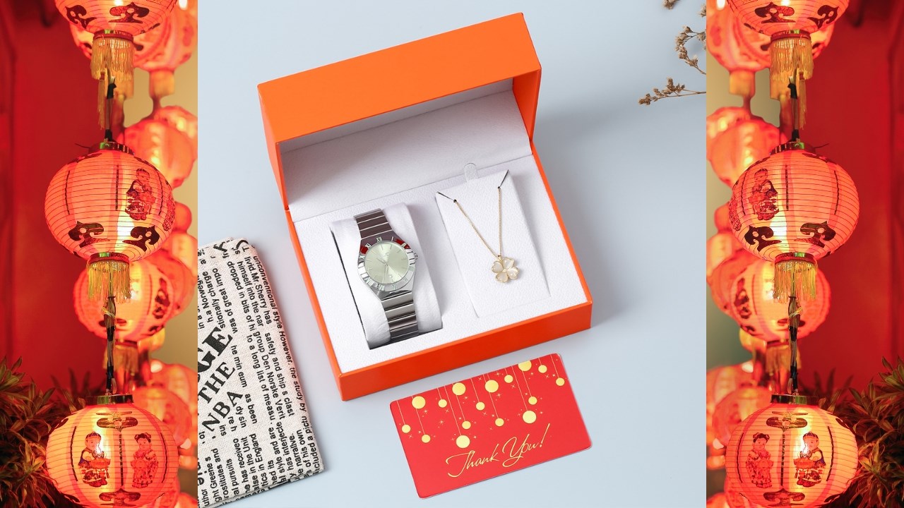 Set quà - ELIO ES153-01: Đồng hồ đặc biệt mùa Tết, biếu nhau là hết bài!