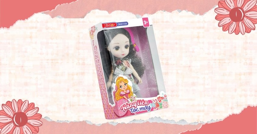 Đồ chơi búp bê nàng tiên tóc mây Duka DK81159